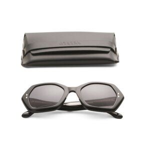 ISABEL MARANT Black 53mm Square Sunglasses